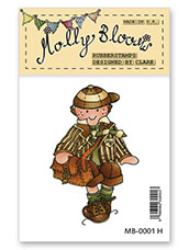 Rubber Stamp - George the School Boy