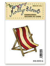 Rubber Stamp - Deck Chair