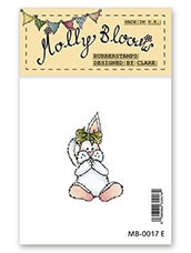 Rubber Stamp - Fuzzy Bunny