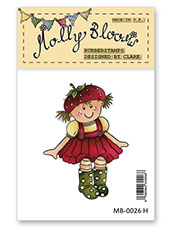 Rubber Stamp - Strawberry Molly