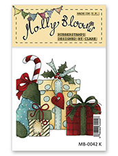 Rubber Stamp - Pile of Presents