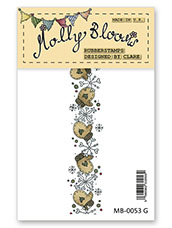 Rubber Stamp - Mitten Border