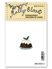 Rubber Stamp - Christmas Pudding