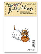 Rubber Stamp - Spooky Dog