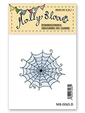Rubber Stamp - Spiders Web