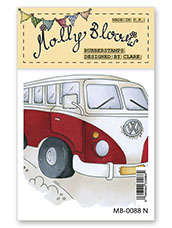 Rubber Stamp - Mollys Camper Van (Large)