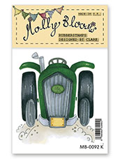 Rubber Stamp - Farmyard Tractor