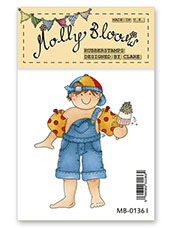 Rubber Stamp - Fab George