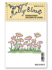 Rubber Stamp - Daisy Patch