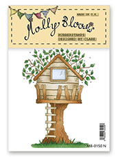 Rubber Stamp - Georges Tree House