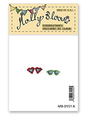 Rubber Stamp - Summer Fun Sunglasses