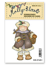 Rubber Stamp - Molly with Holly