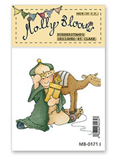 Rubber Stamp - King George and Duncan the Camel