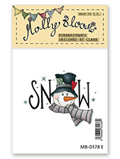 Rubber Stamp - Mr Snow