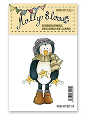 Rubber Stamp - Percy with Star Banner