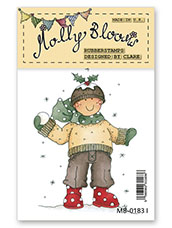 Rubber Stamp - Snowball George