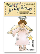 Rubber Stamp - Angelic Molly
