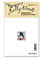 Rubber Stamp - Frosty Postage