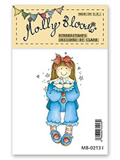 Rubber Stamp - Clowning Around Molly