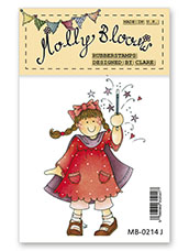 Rubber Stamp - Marvellous Magical Molly
